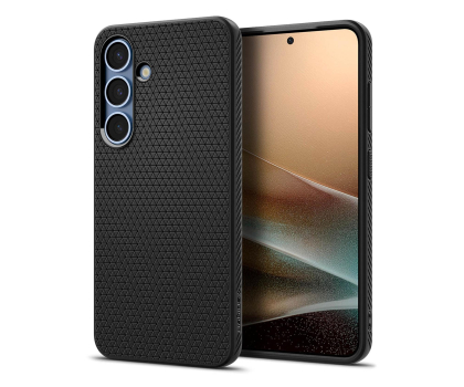 Etui do telefonów SPIGEN Liquid Air do Samsung Galaxy S25 Matte Black ACS09000